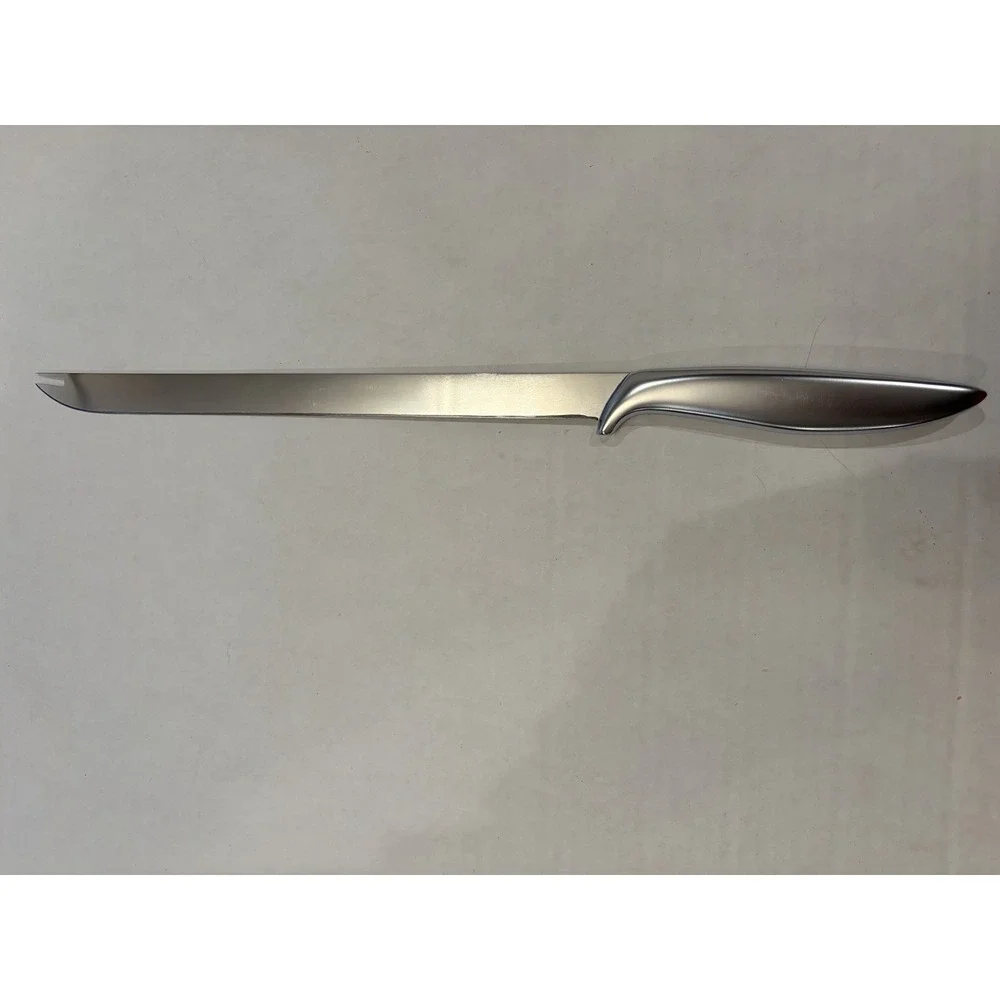 Gerber Snickersnee Carving Knife Vintage Legendary Blades Fork Tip Slicer w/ Box